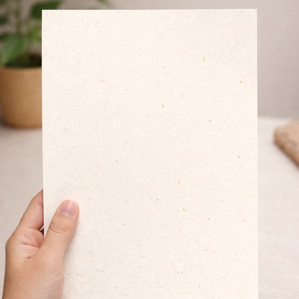 Mönstrade Papper A4 - 20 st - Terrazzo Creme - 220 g