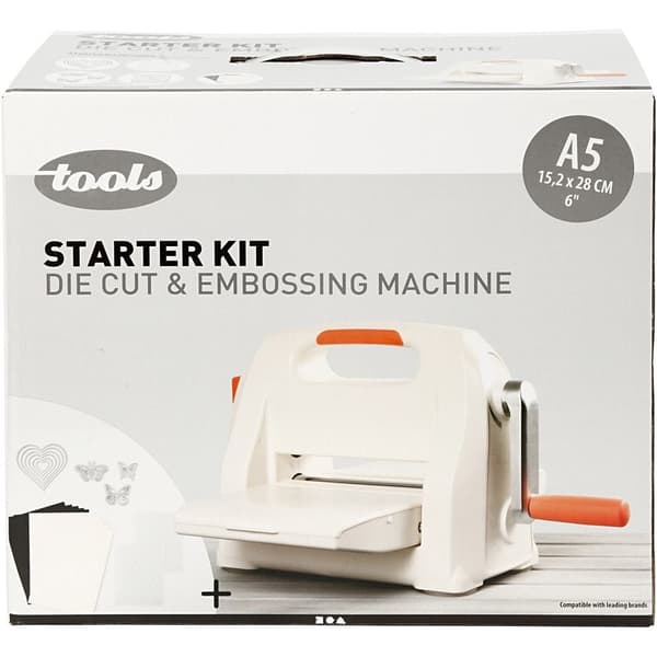 Start Kit - Die Cut & Embossing Maskin A5 - Creativ