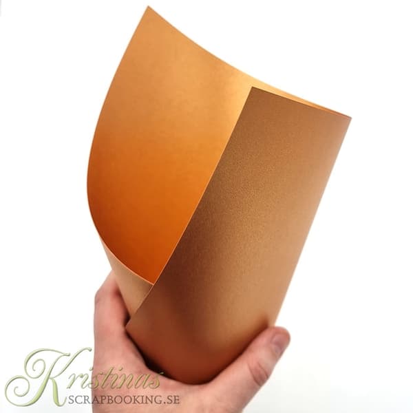 Pärlemo Papper A4 - Koppar - 20 ark - 220g