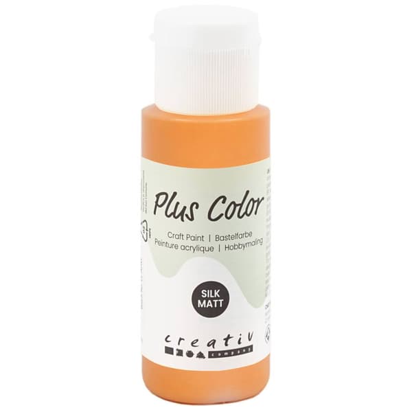Akrylfärg Plus Color - Hobbyfärg 60 ml - Pumpkin