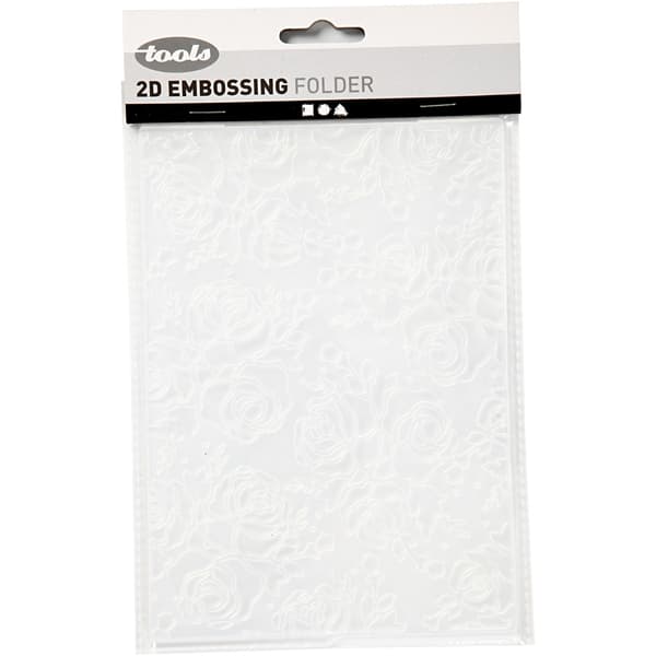 Embossingfolder - Ros 2 - stl. 13x18,5 cm