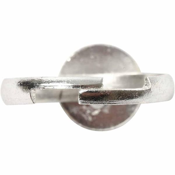 Fingerring - Försilvrad - 3 st