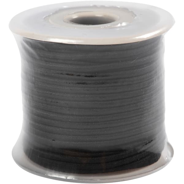 Elastiskt Snöre 2 mm - 25 m - Svart