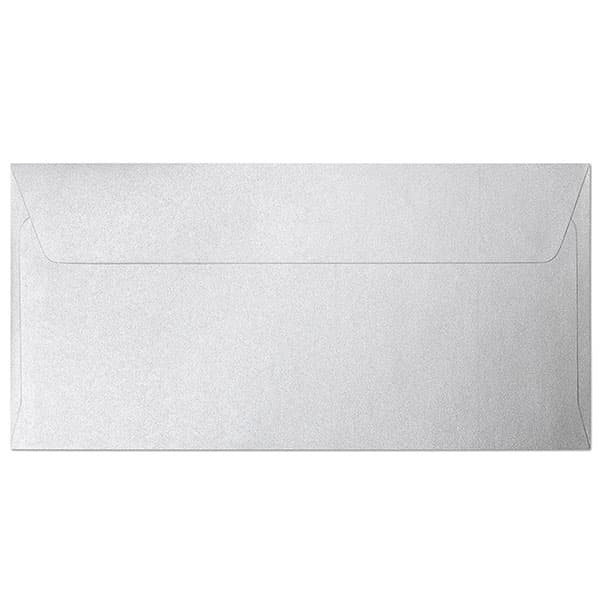 Kuvert 110 x 220 mm - Vit Pärlemor - 10 st - 120 g