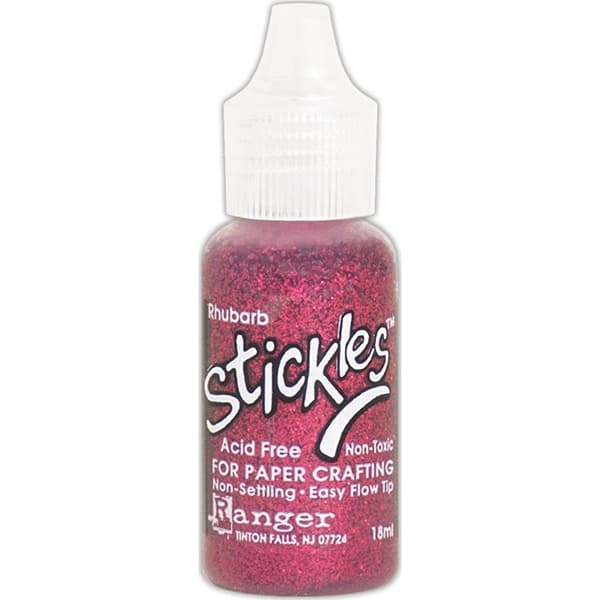 Glitterlim Stickles - Ranger - Rhubarb