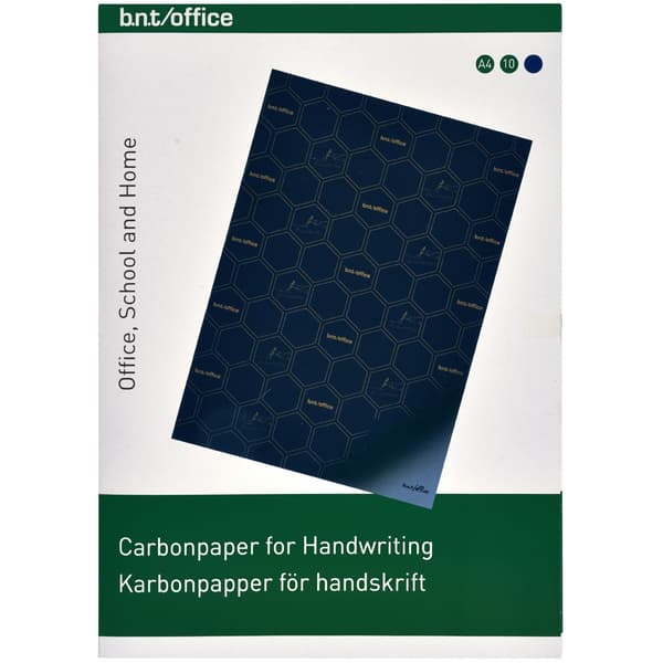 Karbonpapper A4 - 10 Pack - Blå