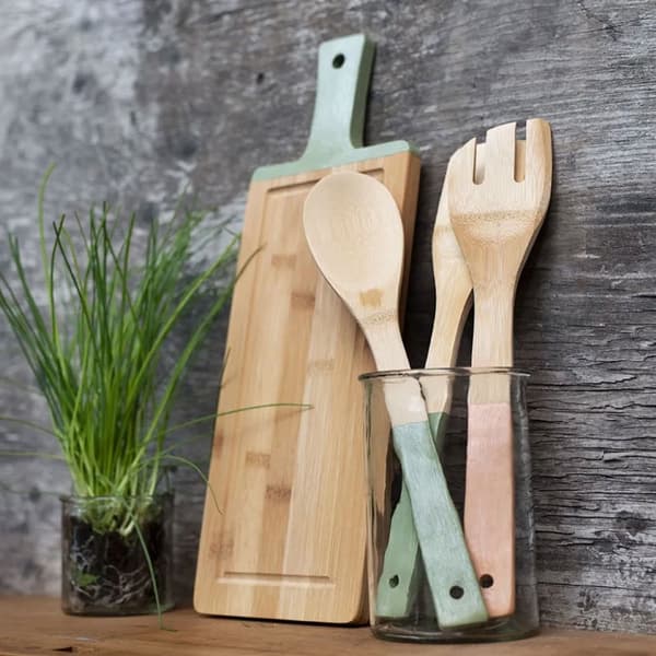 Skärbräda av Bambu - 39x14 cm