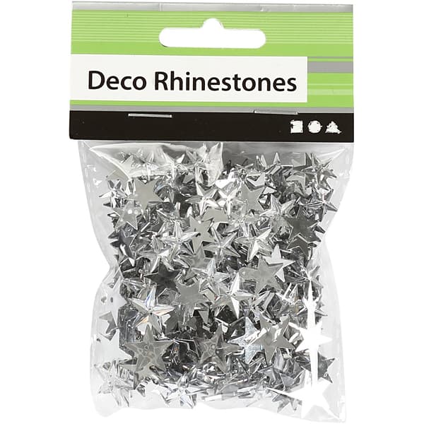 Rhinestones 360 st Silver Stjärnor
