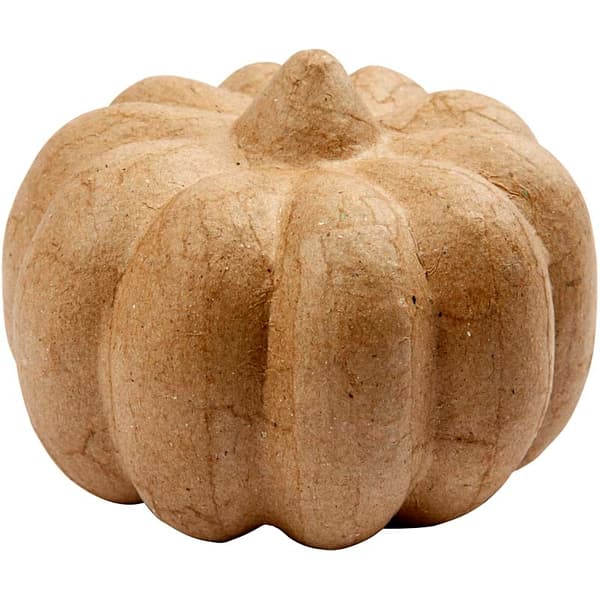Pumpa av papier-maché 1 st - Dia. 13 cm - Halloween