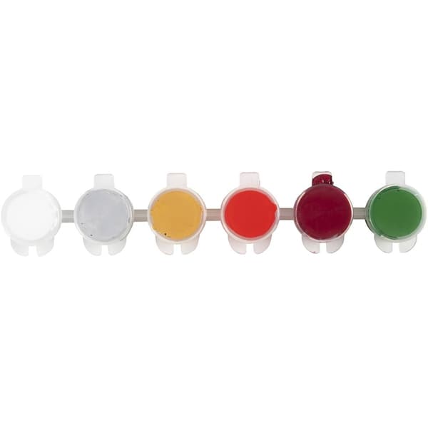 Plus Color Hobbyfärg - Julfärger 6×5 ml