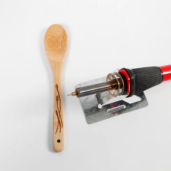 Bestick av Bambu - 16 cm - 1 set Kniv, Gaffel, Sked