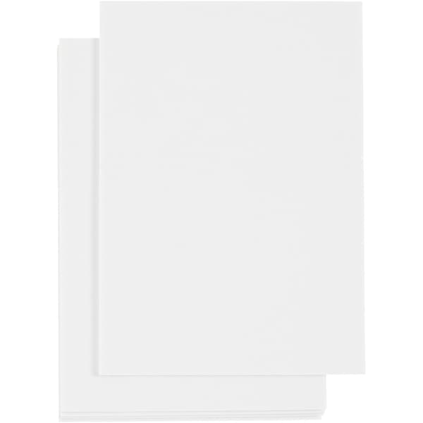 Dubbelhäftande 3D Foam - Vit - 2mm - 5 ark