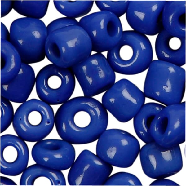 Seed Beads - 3 mm - Blå - 25 gram