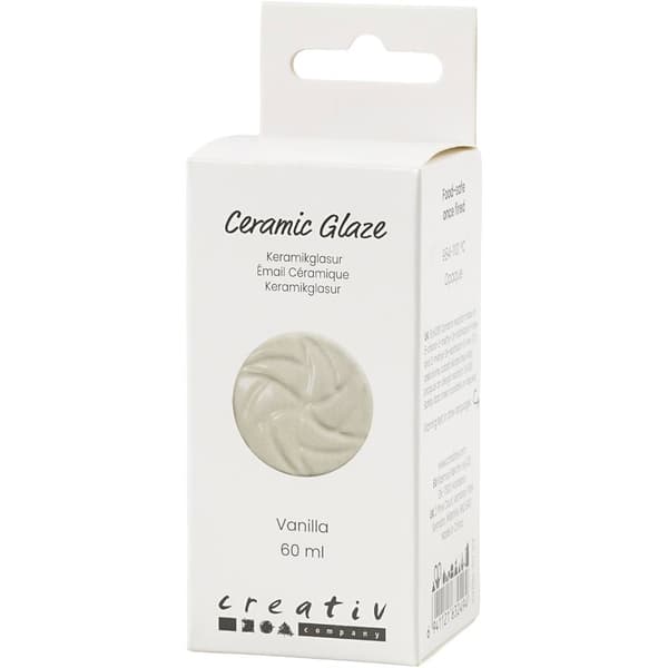 Keramikglasyr Vanilla - Täckande 60 ml