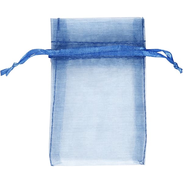 Organzapåsar - Blå - 7x10 cm - 10st