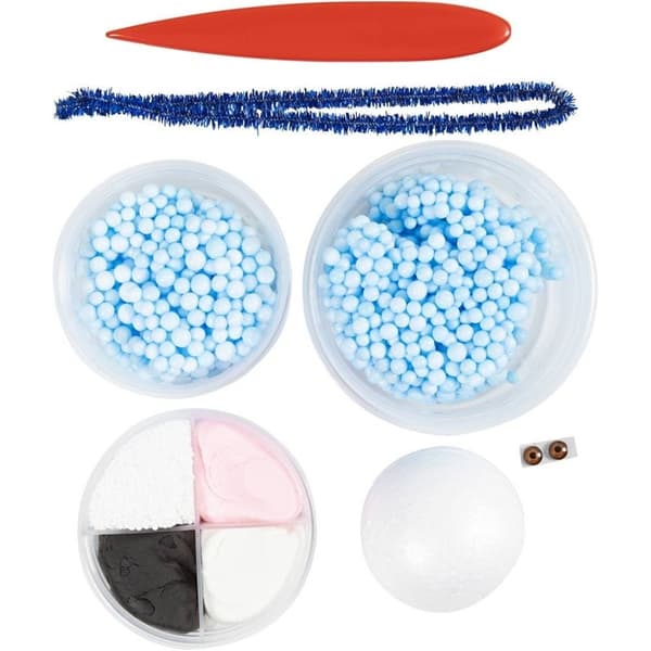 Mini DIY Kit Lera - Monster Bobby - Ljusblå
