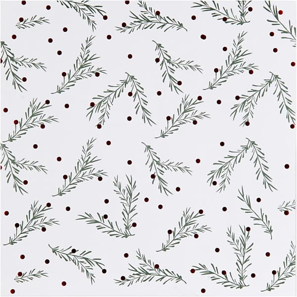 Papper Vivi Gade - 12´x12´ - 3 ark - Grangren & Prickar