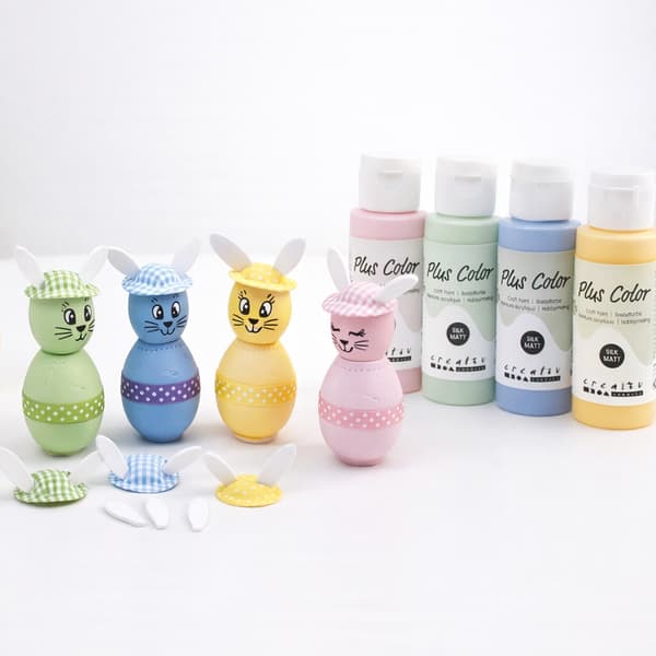 Akrylfärg Plus Color - Hobbyfärg 60 ml - Soft Pink