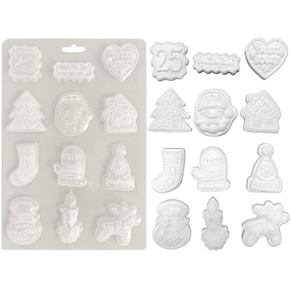 Soft Mould A5 Stamperia - Candy Christmas