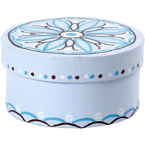 Runda Pappaskar - Dia. 10 - 16 cm - Kvist - 3 st