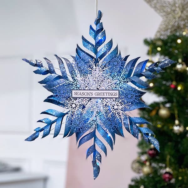Glitterband - Winters Sparkle - 3 st x 1 meter