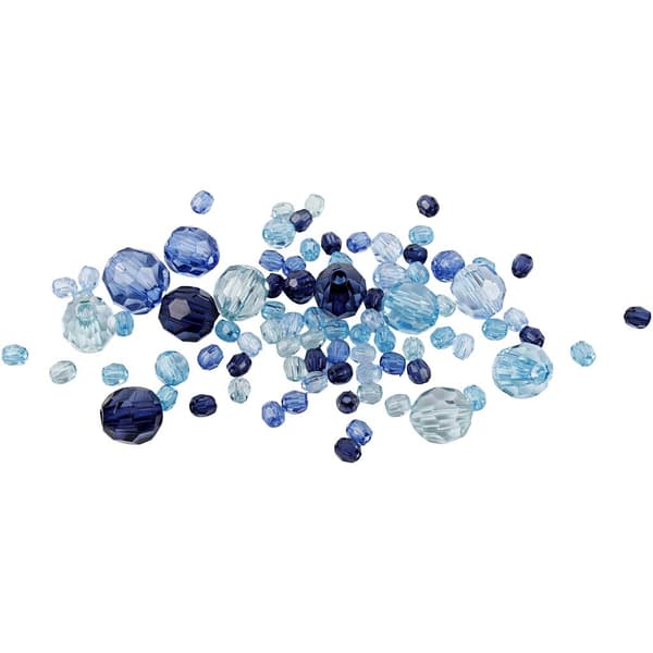 Harmoni Facettmix - ca 170 st Blå - 45 gram