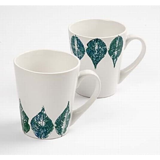 Mugg Vit Porslin - H: 10 cm - 250 ml - 1 st