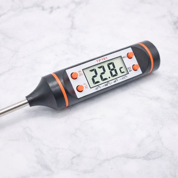 Digital Termometer Med LCD-Display - Inkl Batteri