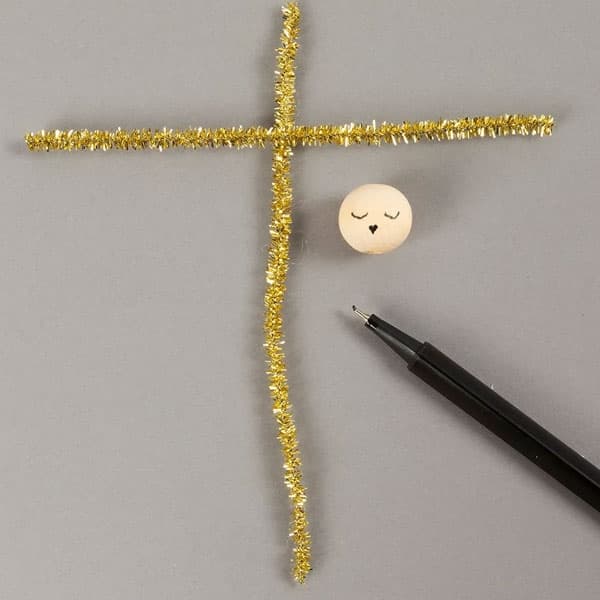 Mini DIY Kit - Virka En Ängel - Julpyssel