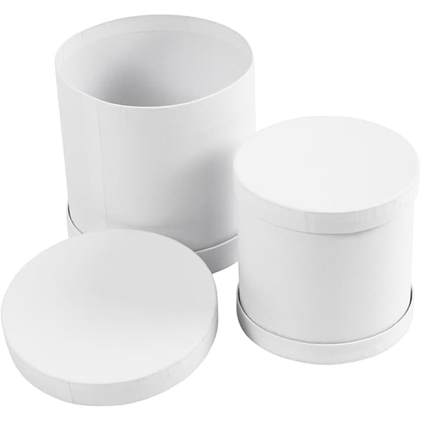 Trumaskar - Vita - 11+13 cm - 2 st