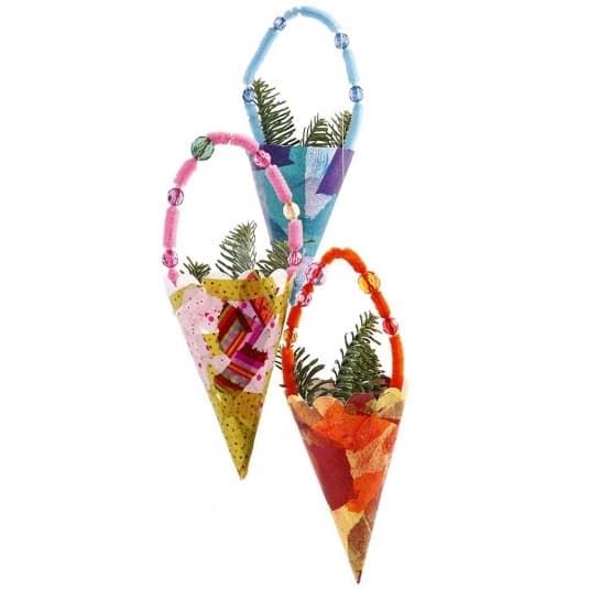 Facettpärlor Plastpärlor - Mixade Färger - 75 gram