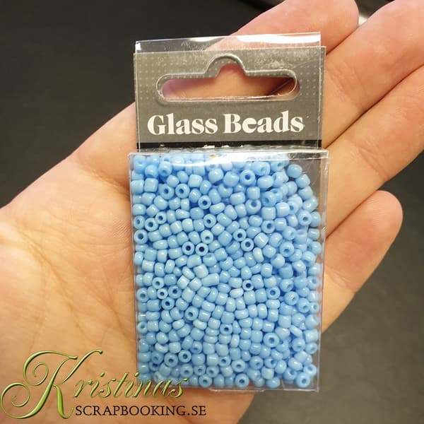 Seed Beads - 3 mm - Turkos - 25 gram