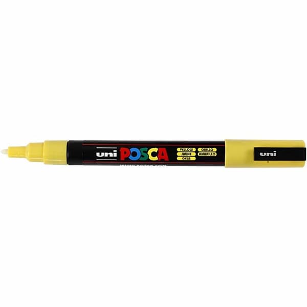 Posca Marker Fine Bullet PC-3M - Yellow
