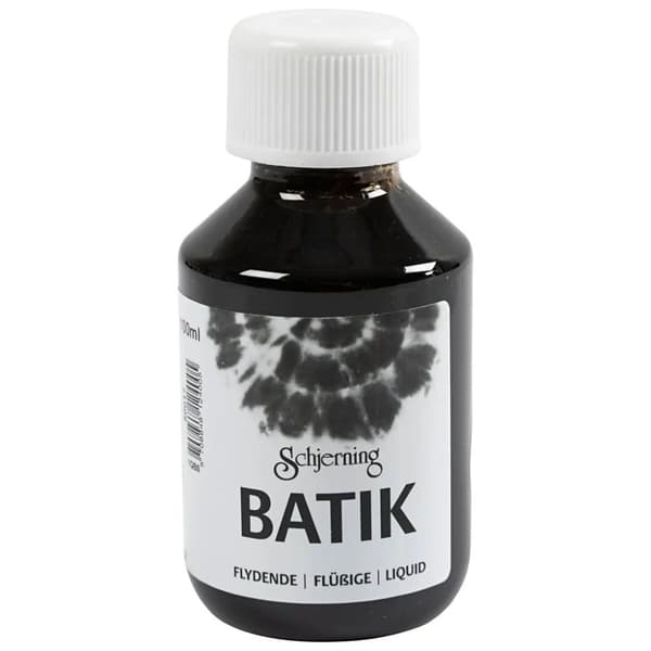 Batikfärg - Svart - 100 ml