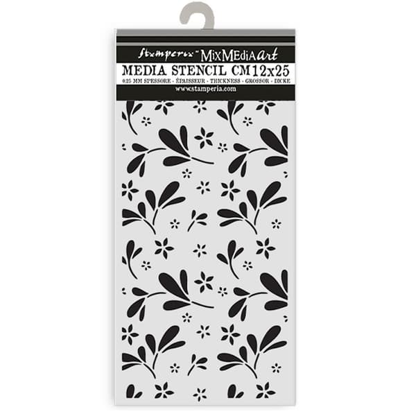 Schablon Stamperia - Big Flower Pattern - 12x25 cm