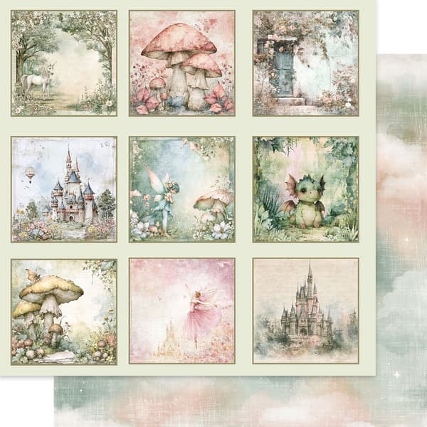Paper Pad 12x12 - Hidden Magic - Reprint
