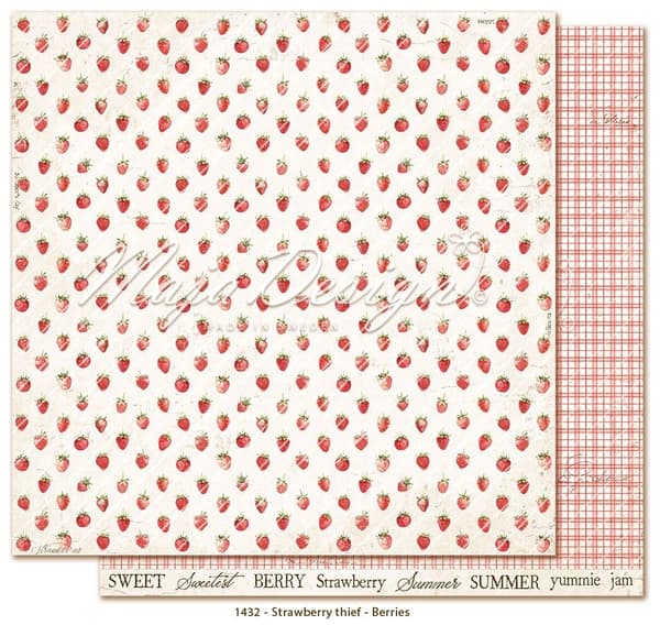 Paper Pack 12´x12´ Maja Design - Strawberry Thief