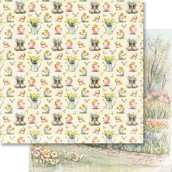 Paper Pad 8x8 - Hello Easter - Reprint