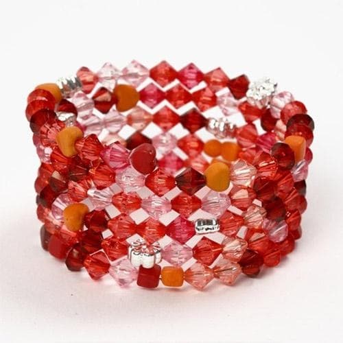 Harmoni Facettmix - ca 170 st Röda - 45 gram