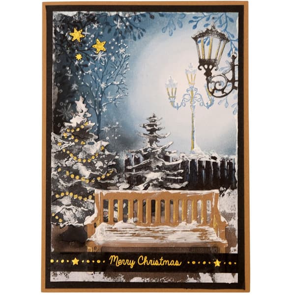 Clearstamp Studio Light - Owl Scenery