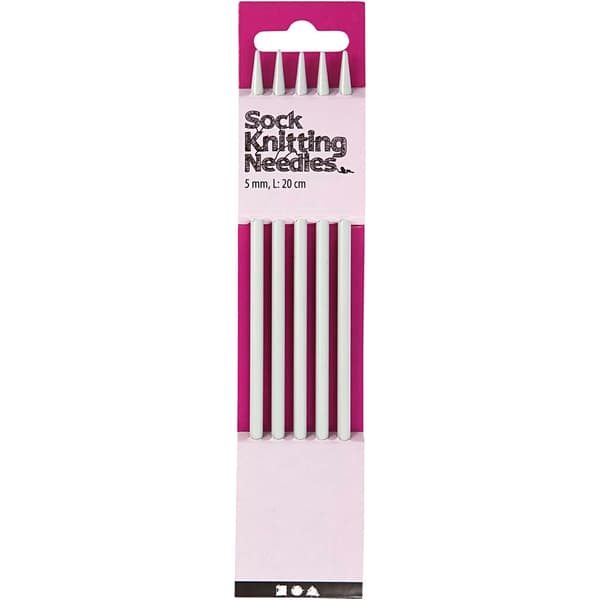 Strumpstickor - nr. 5 - Metall - 1 set