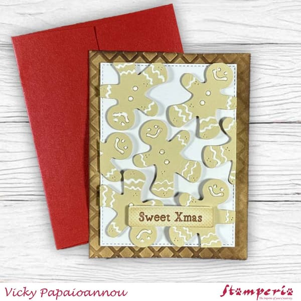 Card Collection - Candy Christmas - Stamperia
