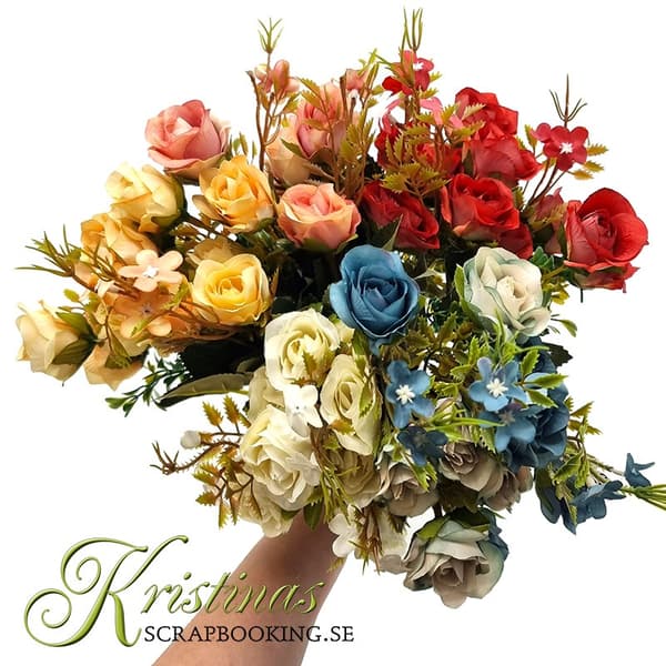 Tygblommor - Röd - 30 cm