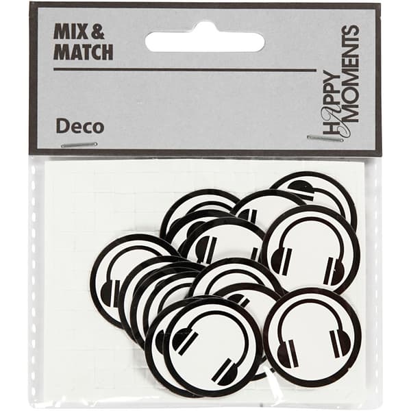 Die cuts - Silhouette - Hörlurar - 20 st