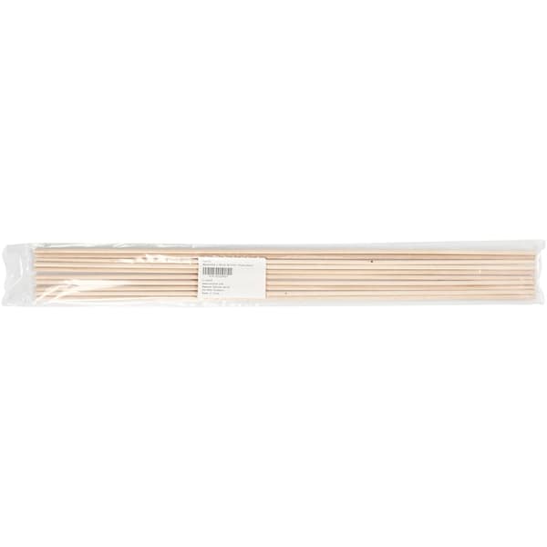 Rundstav 6 mm - Längd: 60 cm - 10 st