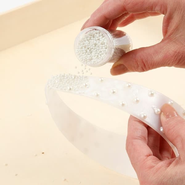 Caviar Pearls - Pärlemo Vit - 3 x 45 g