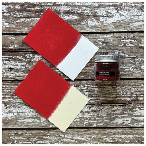 Distress Embossing Glaze - Lumberjack Plaid