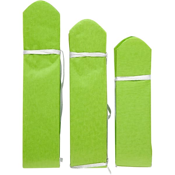 Papperspompomer - Lime - 3 st