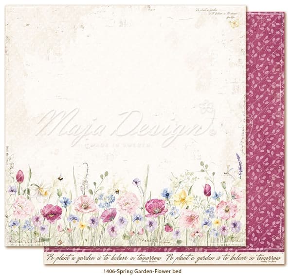 Paper Pack 6´x6´ Maja Design - Spring Garden
