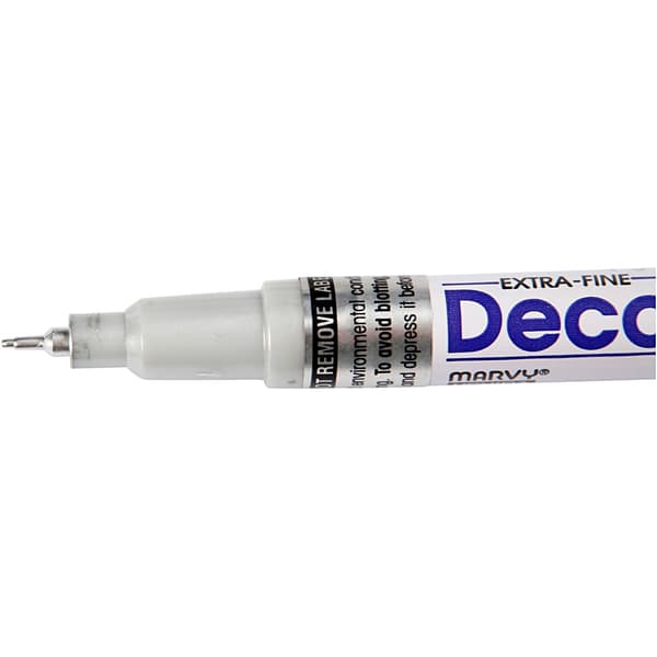 Silverpenna - Decocolor Extra Fine 0,8 - Liquid Silver